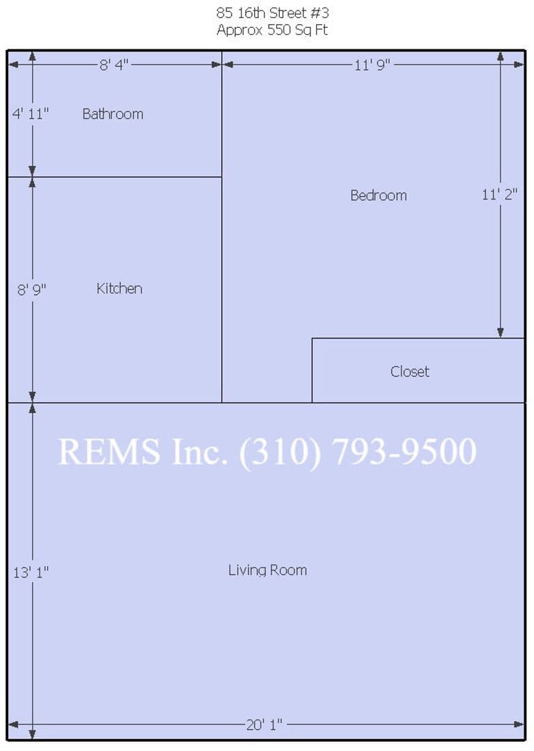 Hermosa Beach Apartment: 85 16th Street