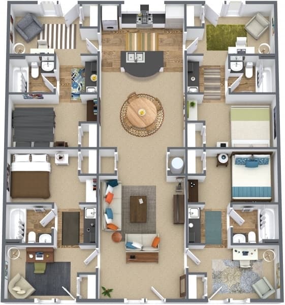 Tallahassee Apartment: 1560 High Rd.
