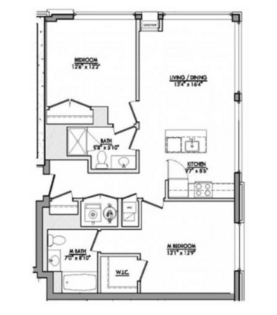 West New York Apartment: 11 Ave at Port