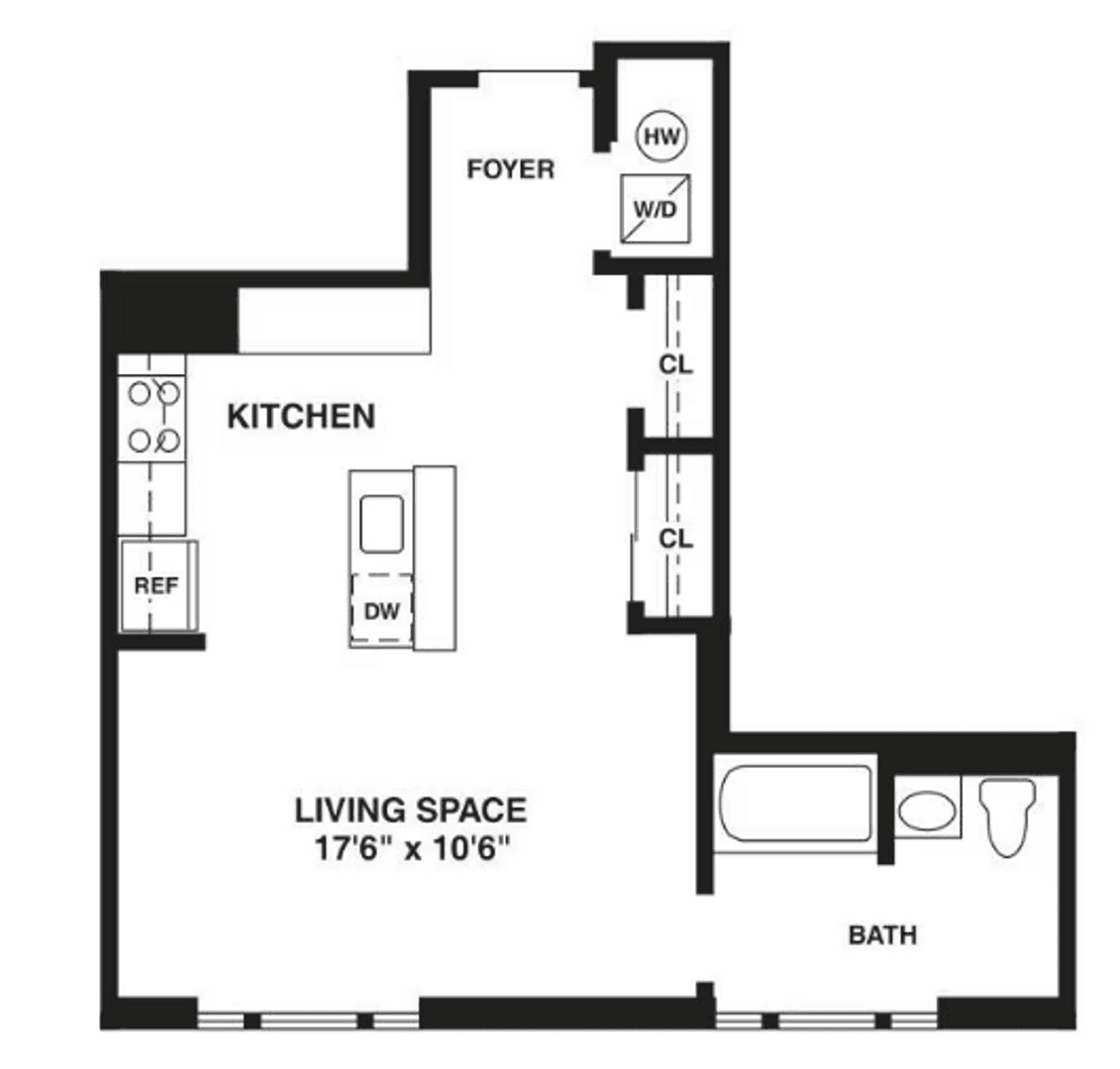 West New York Apartment: 55 Riverwalk Place
