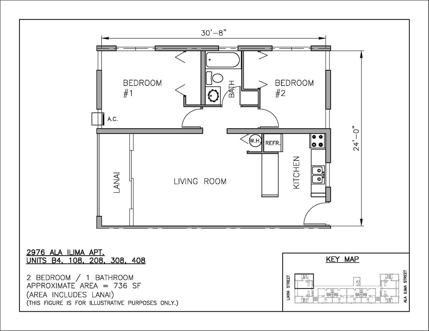 Honolulu Apartment: 2976 Ala Ilima Street