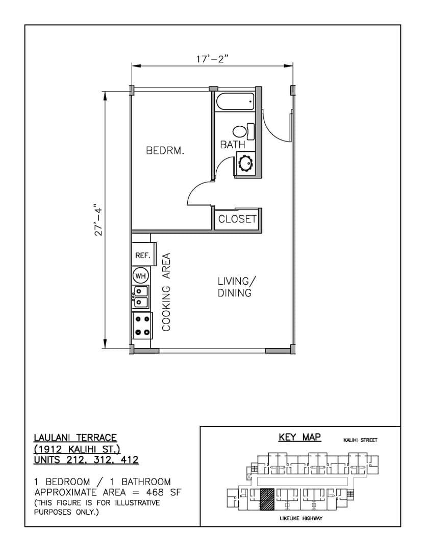 Honolulu Apartment: 1912 Kalihi Street