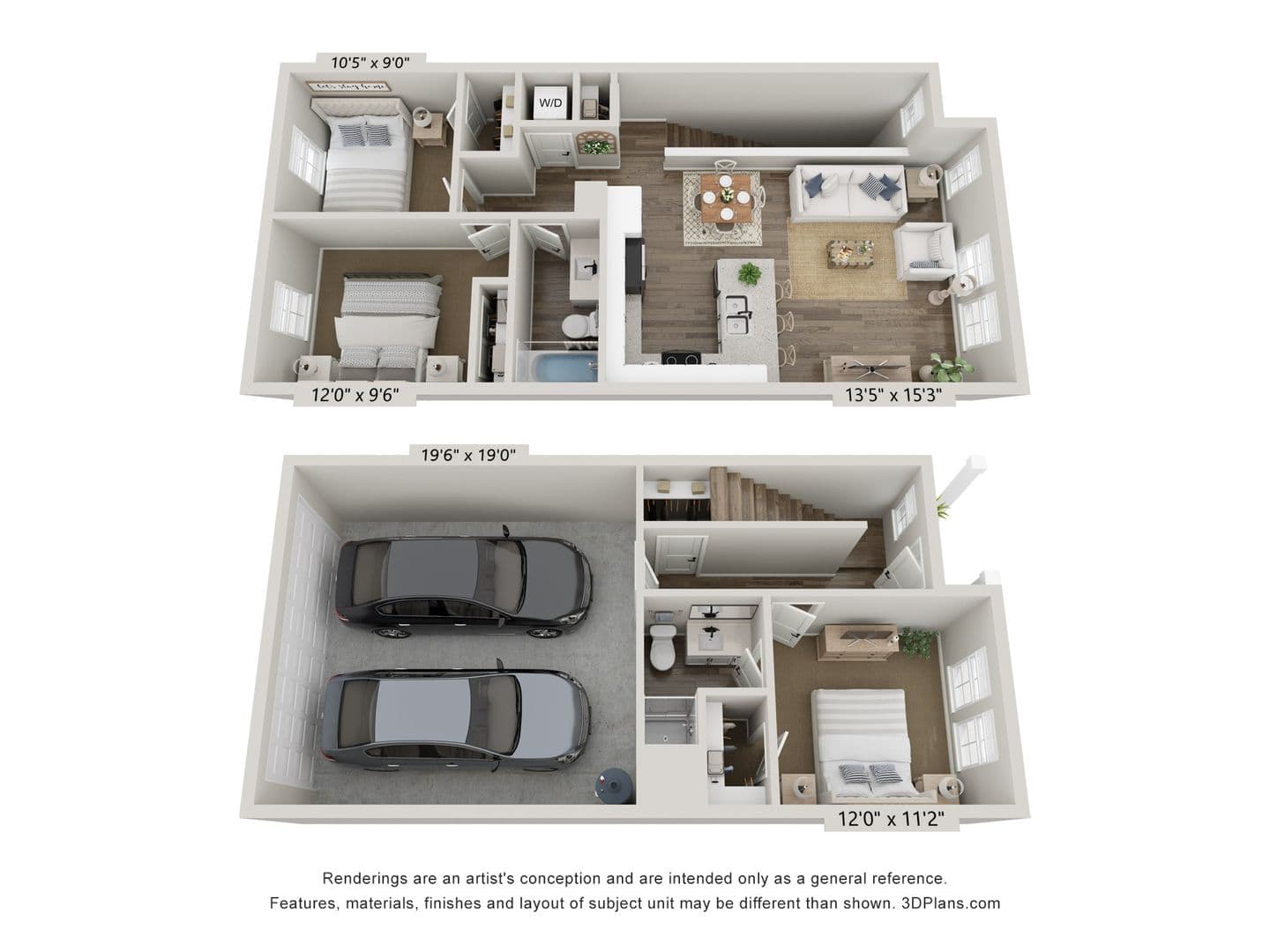 Denton Townhome: 3705 Pockrus Page Rd