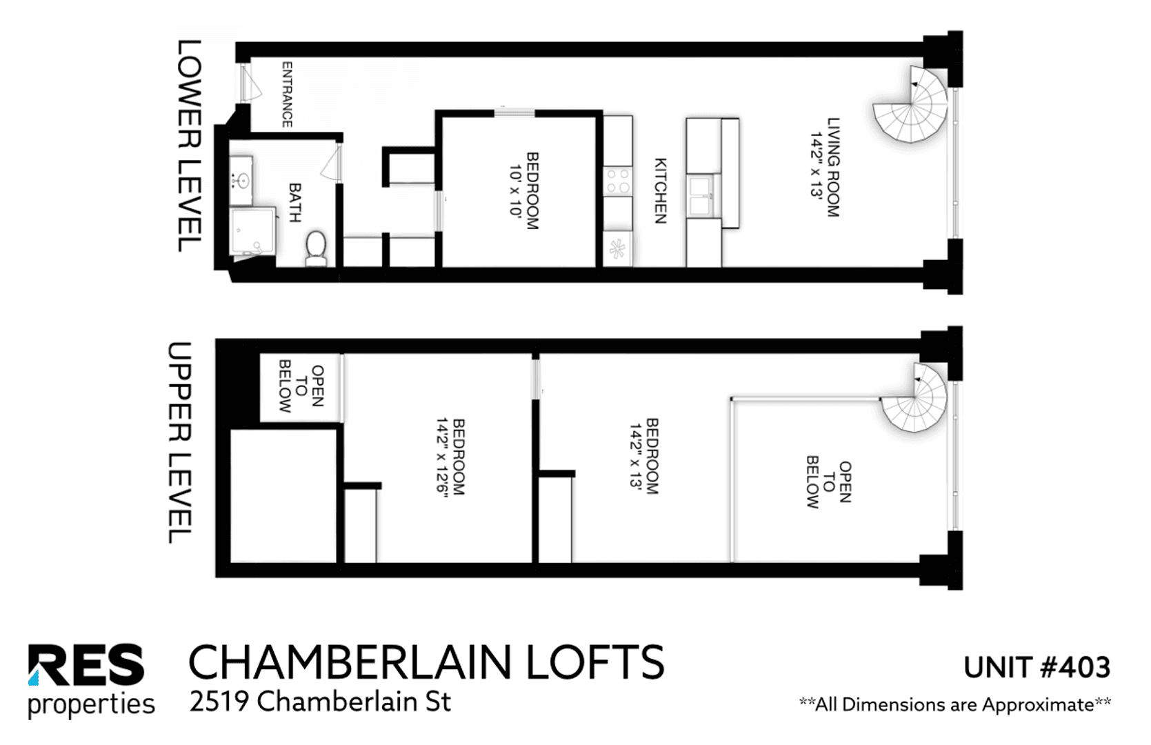 Ames Apartment: 2519 Chamberlain St.