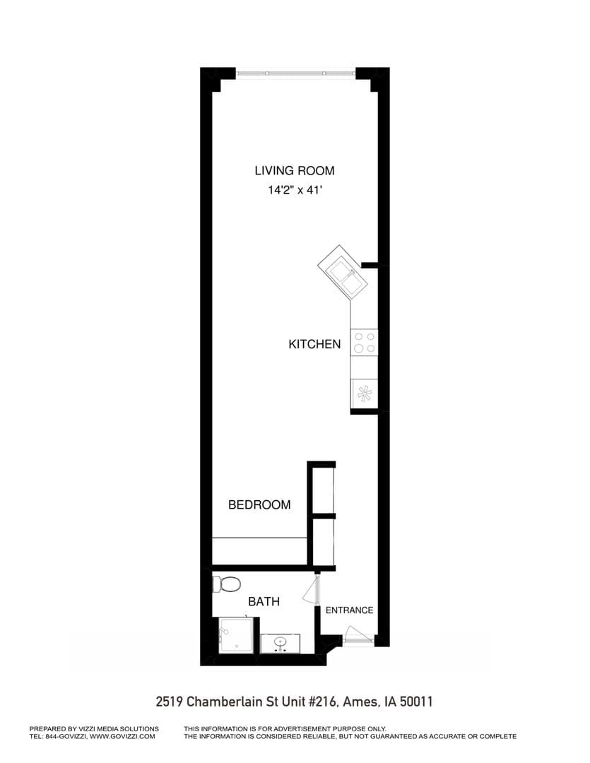 Ames Apartment: 2519 Chamberlain St.