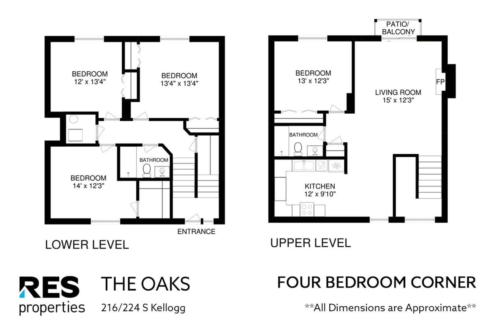 Ames Apartment: 216/224 S. Kellogg