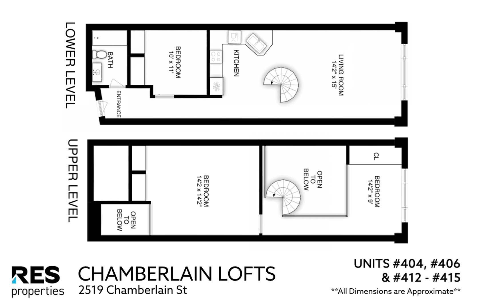 Ames Apartment: 2519 Chamberlain St.