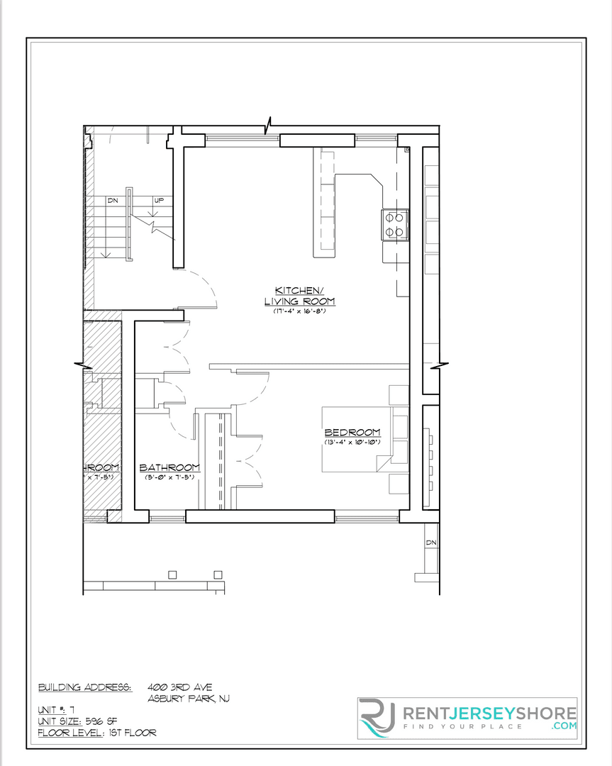 Asbury Park Apartment: 400 3rd Ave