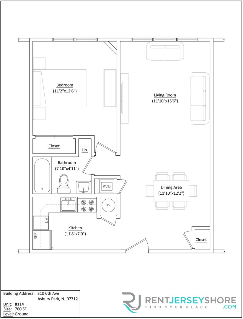 Asbury Park Apartment: 310 6th Ave