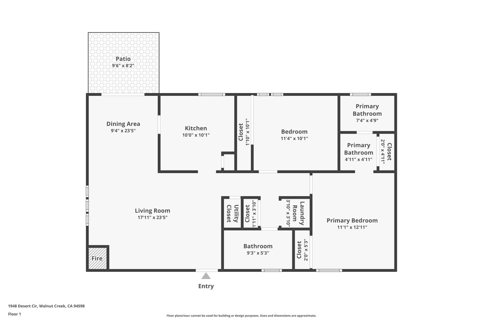Walnut Creek Apartment: 1980 Desert Circle