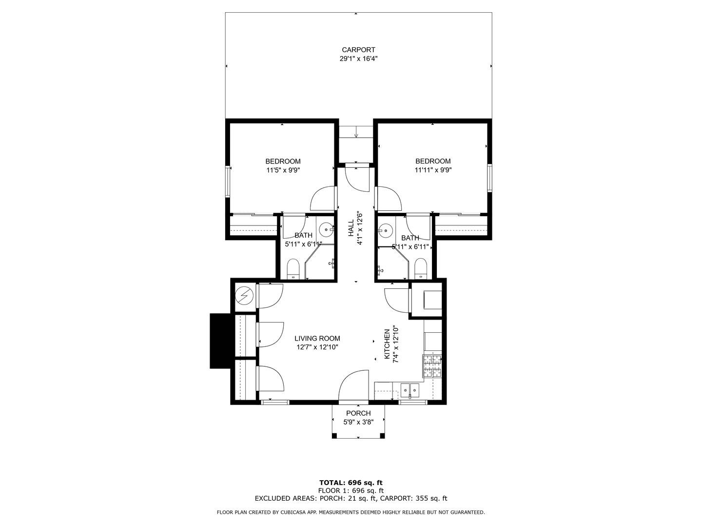 Orange Apartment: 468-470 North Olive St.