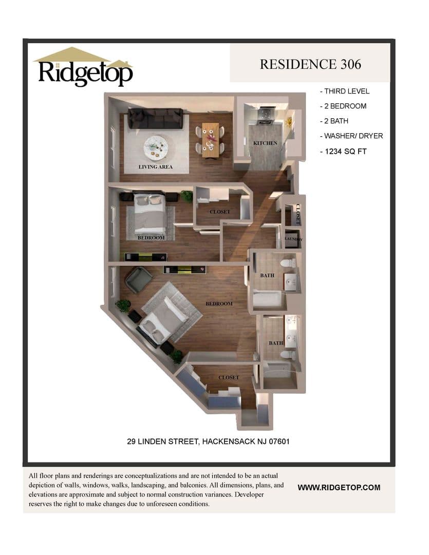 Hackensack Apartment: 29 Linden Street