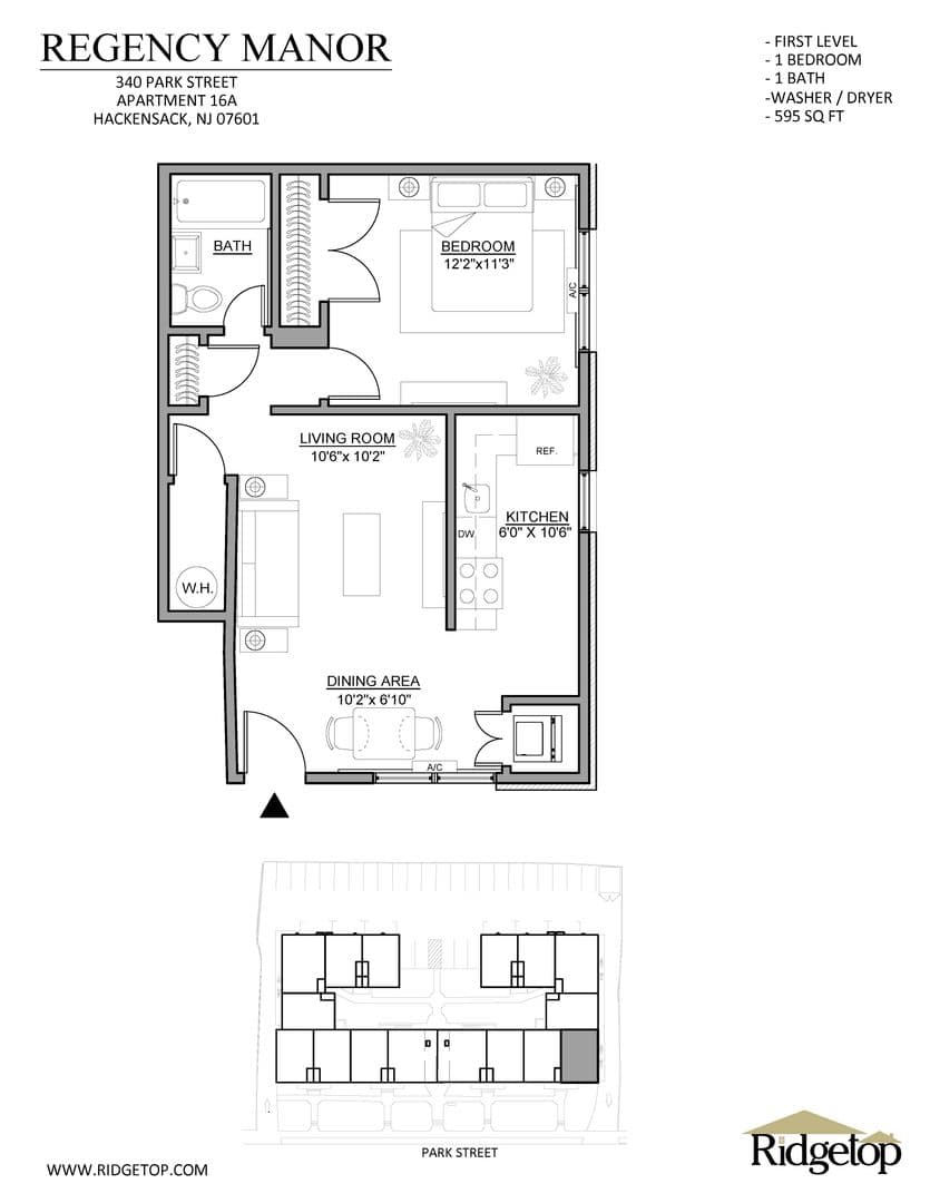 Hackensack Apartment: 340 Park Street