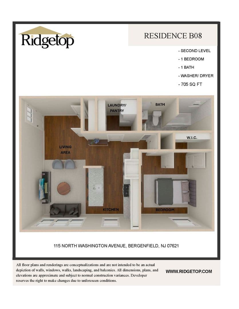 Bergenfield Apartment: 16 Hickory Avenue