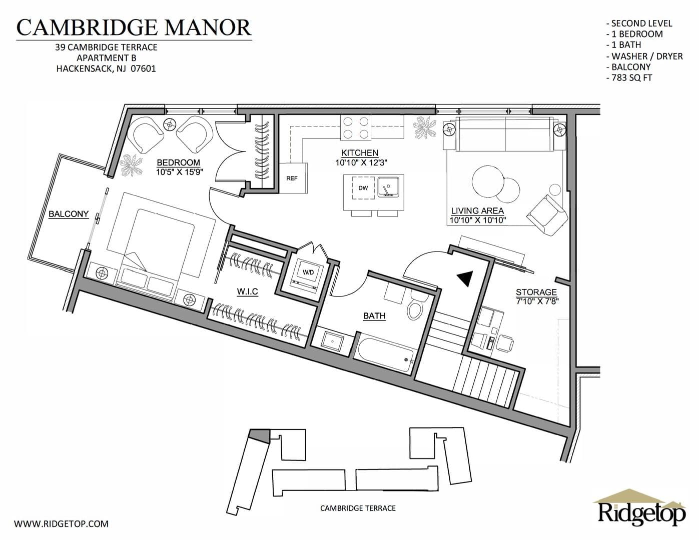 Hackensack Apartment: 29 - 81 Cambridge Terrace