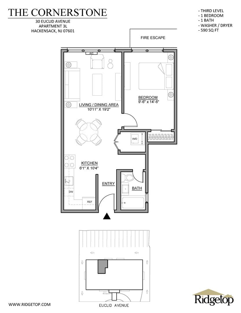 Hackensack Apartment: 30 Euclid Avenue