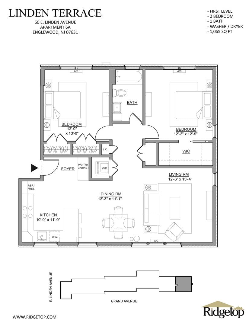 Englewood Apartment: 60 East Linden Avenue