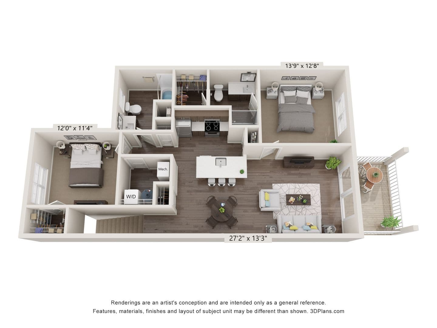 Fairview Apartment: 5885 Bluestone Drive