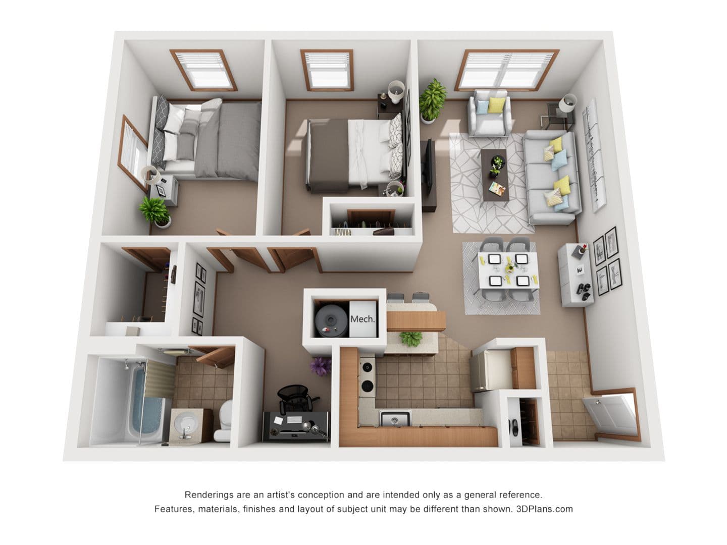 Erie Apartment: 4711 Springview Dr. #102