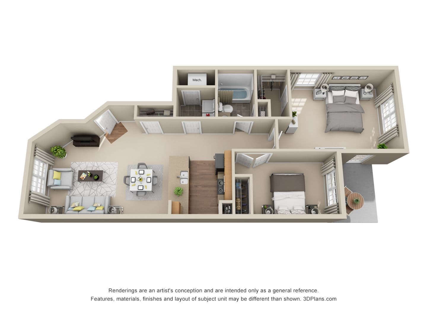 Painted Post Apartment: 2900 WoodsEdge Drive