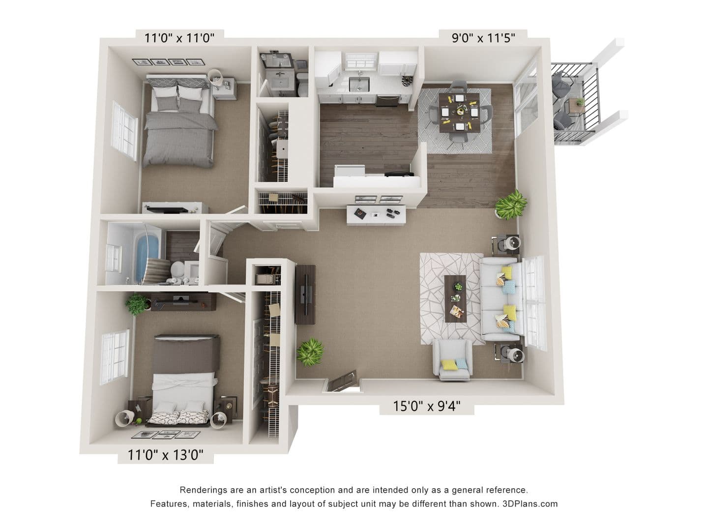 Grand Island Apartment: 2255 Center Terrace