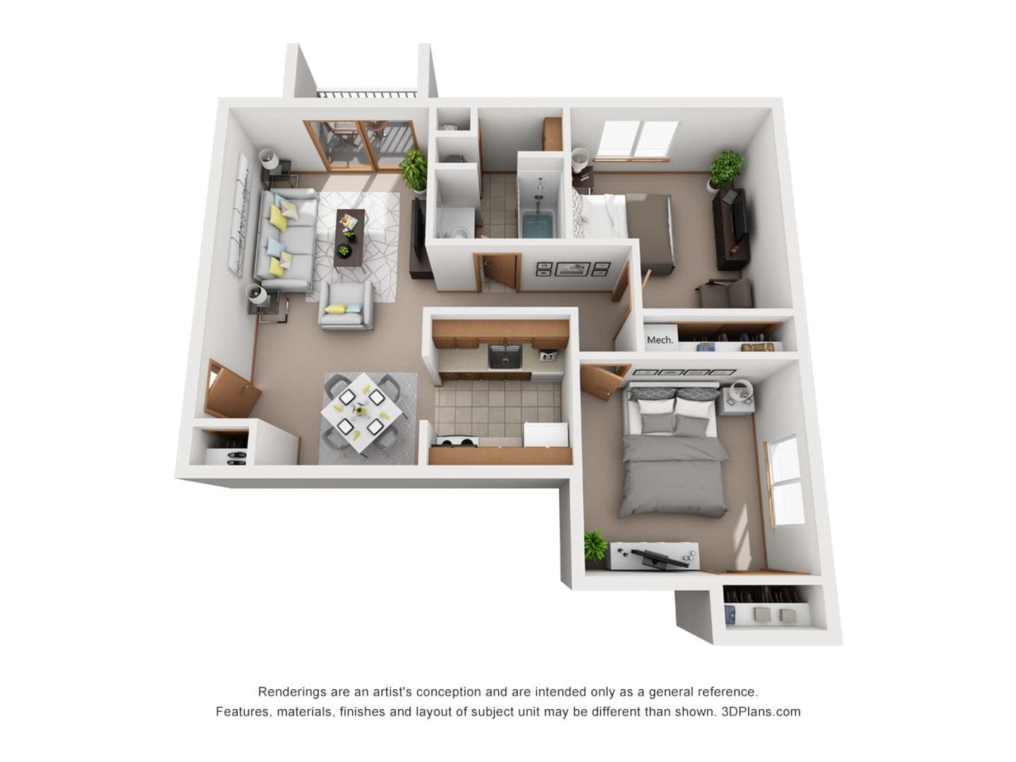 Erie Apartment: 1540-1560 West 54th Street