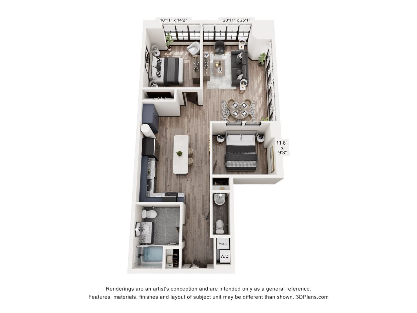Ithaca Apartment: 401 E. State St.