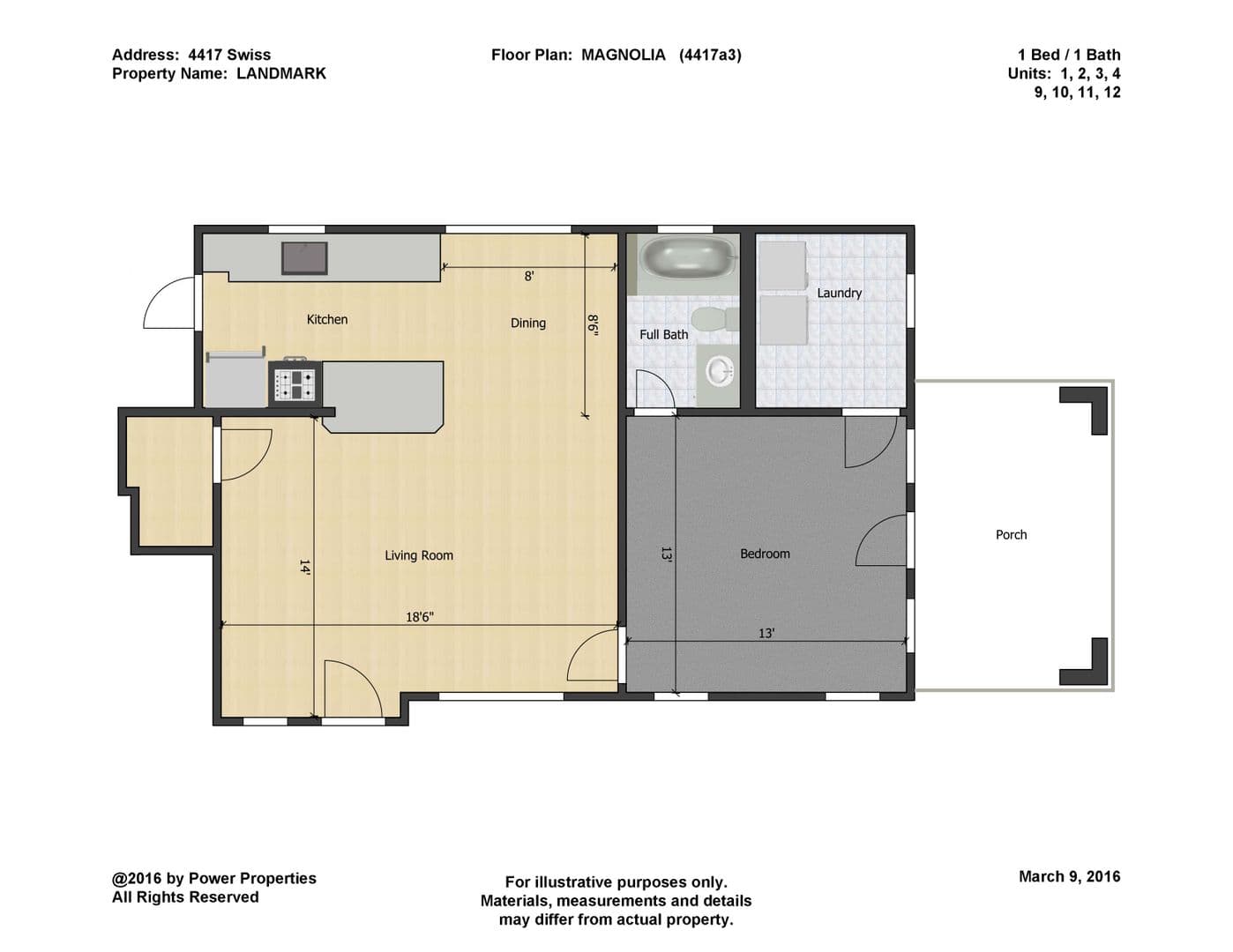 Dallas Apartment: 4417 Swiss Avenue