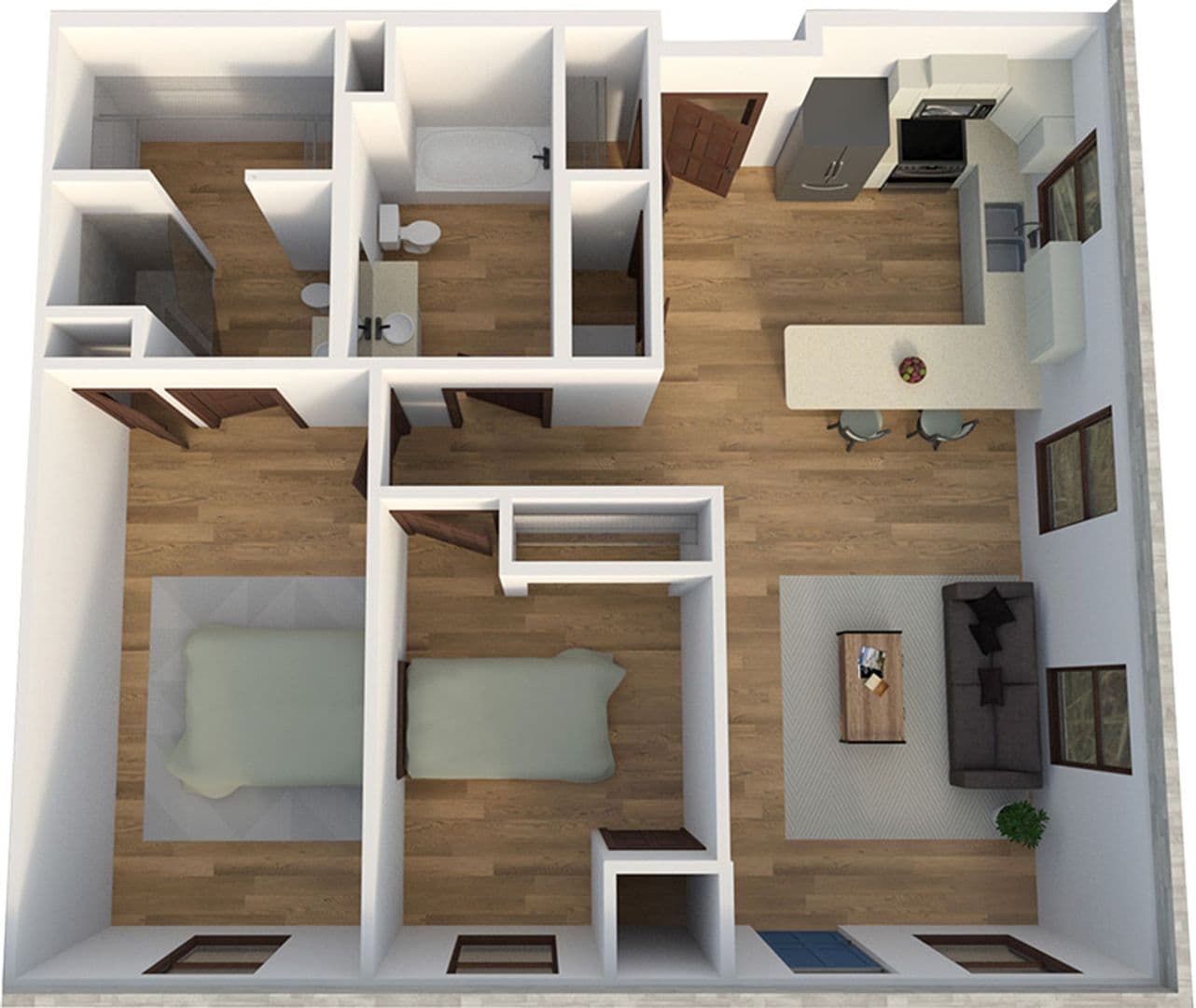 Eau Claire Apartment: 715 S Barstow St