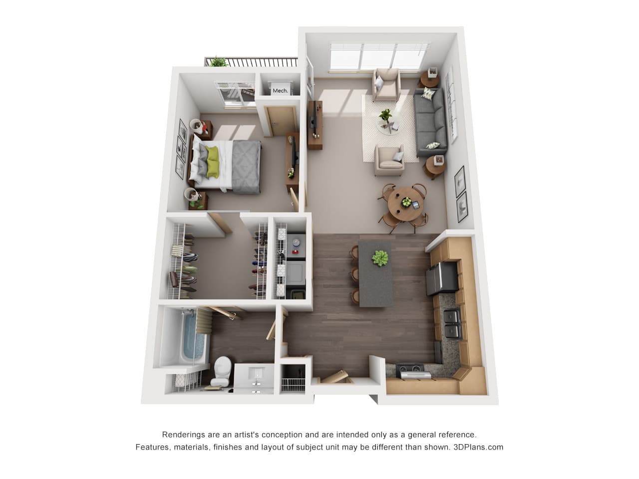 Wauwatosa Apartment: 1550 Rivers Bend
