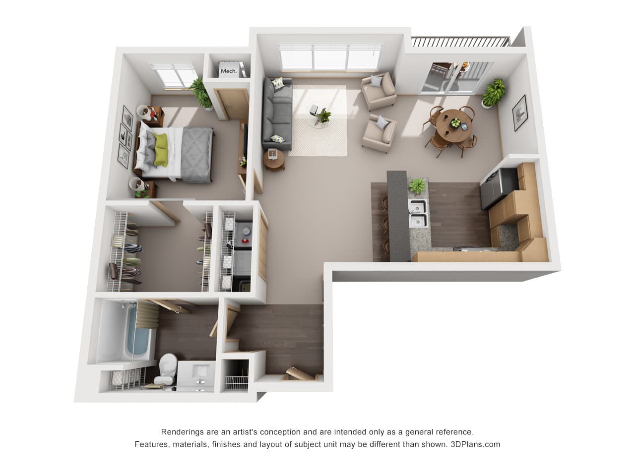 Wauwatosa Apartment: 1550 Rivers Bend