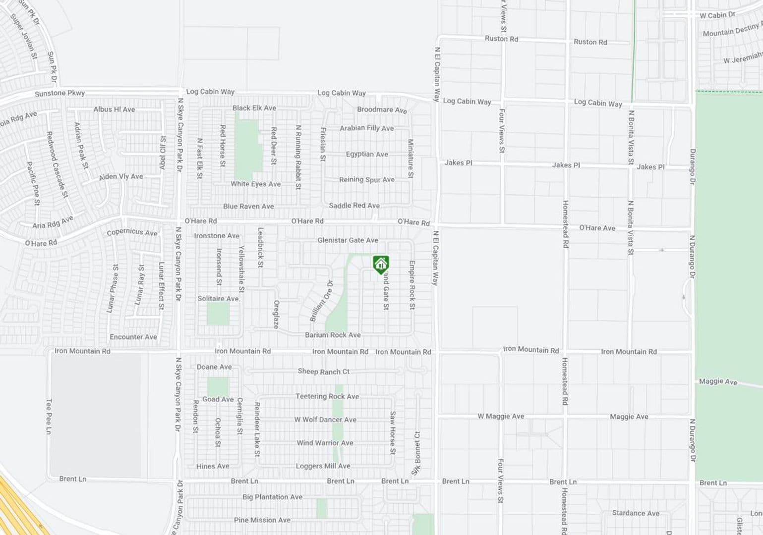 Las Vegas House: 8901 Goldstone Ave.