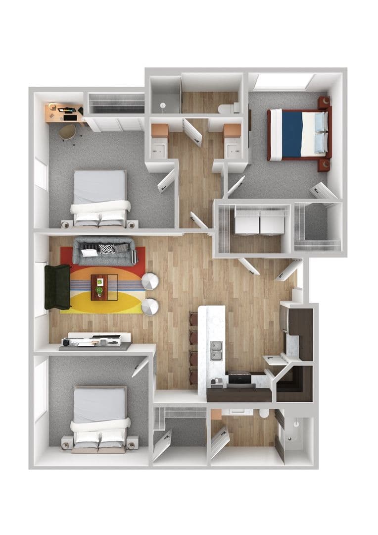 Fargo Apartment: 1758 12th Ave N
