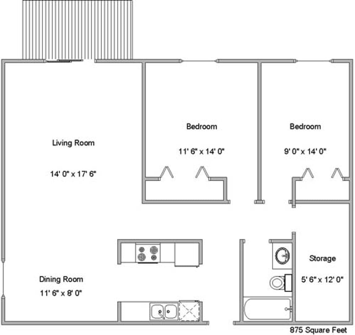 Fargo Apartment: 1120 16th St N