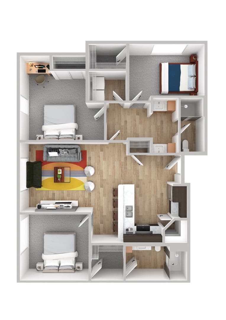 Fargo Apartment: 1758 12th Ave N