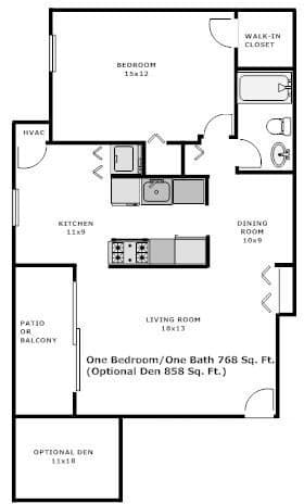Sterling Apartment: 1300 Sanderson Dr