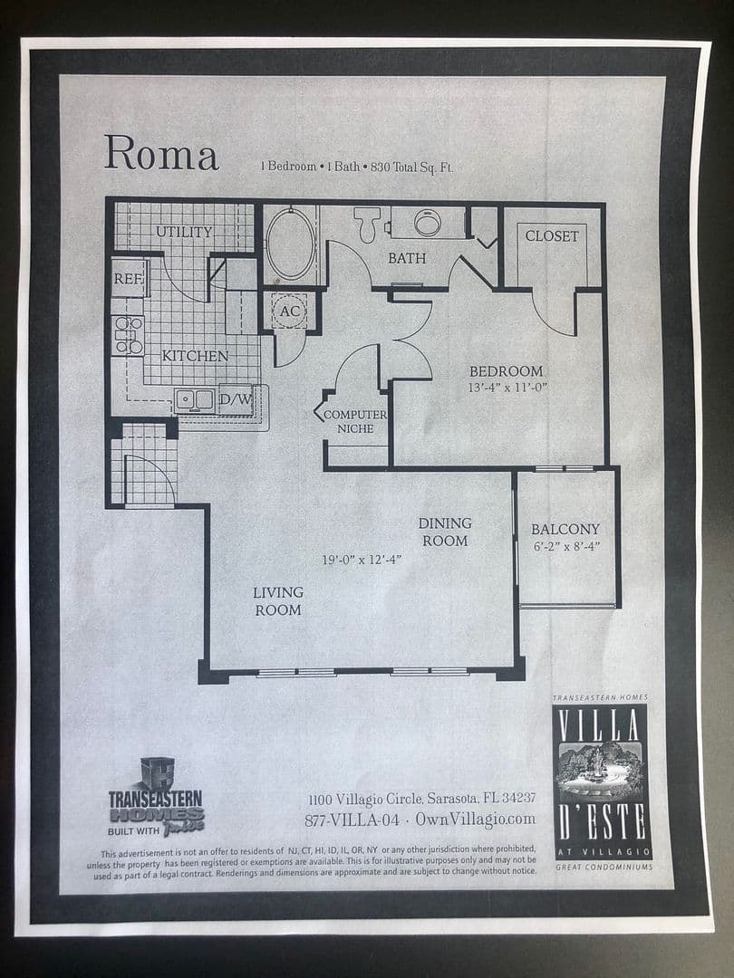 Sarasota Condo: 1195 Villagio Circle, Unit 206