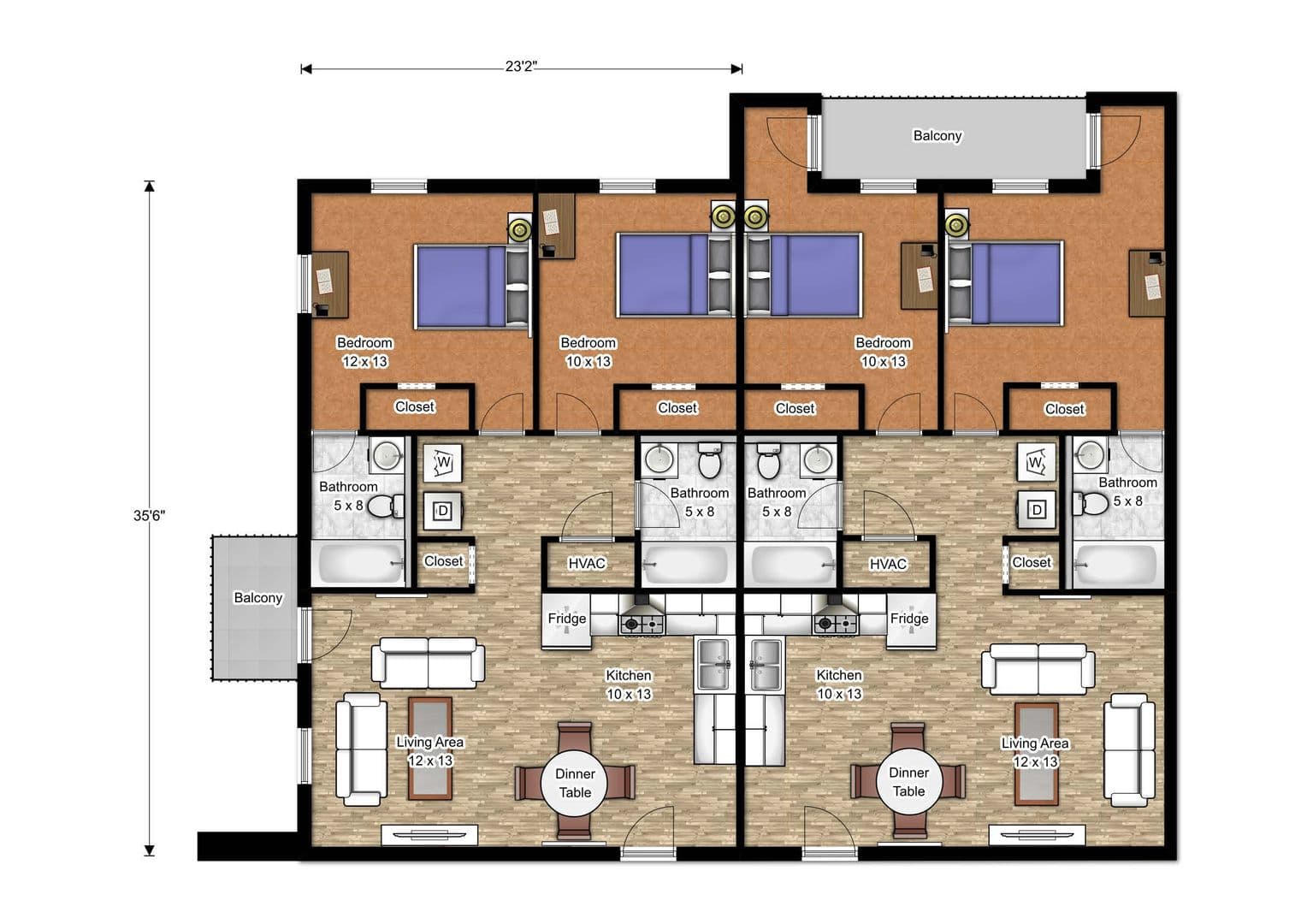 Springfield Apartment: 600 E Harrison