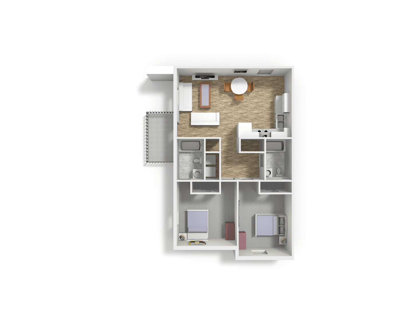 Springfield Apartment: 600 E Harrison