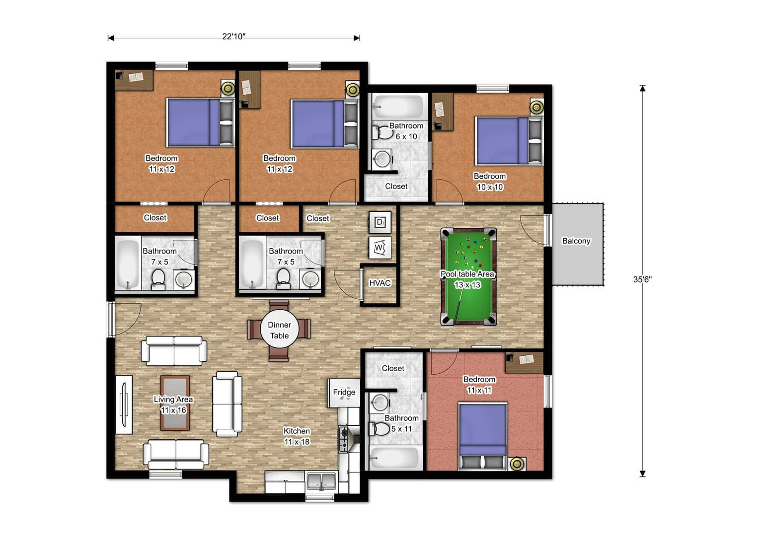 Springfield Apartment: 600 E Harrison