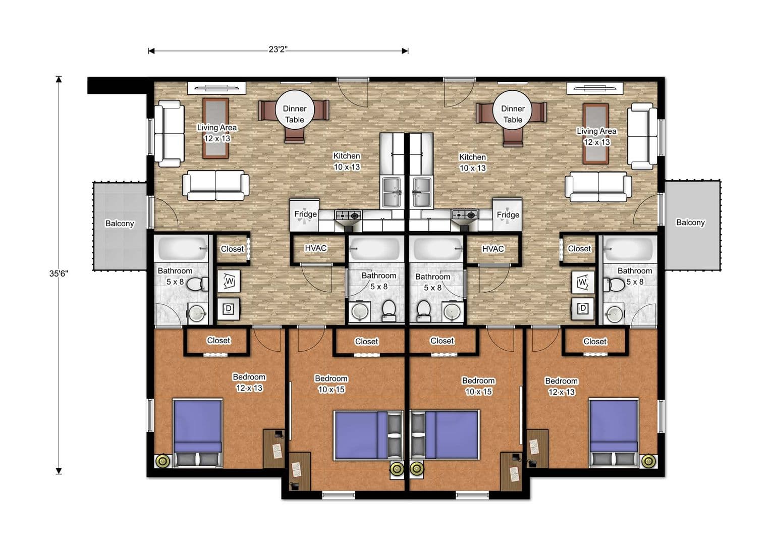 Springfield Apartment: 600 E Harrison
