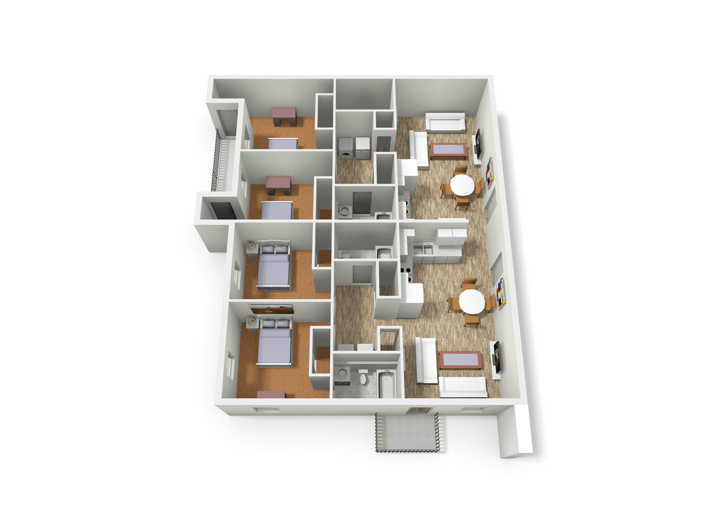 Springfield Apartment: 600 E Harrison