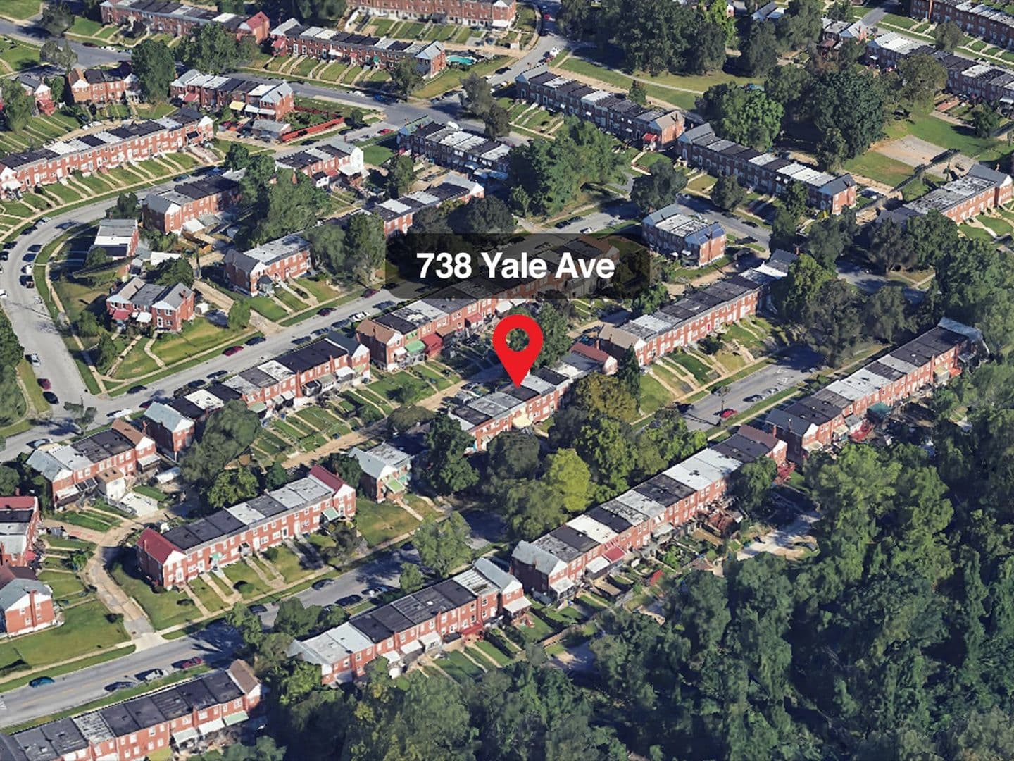 Baltimore House: 738 Yale Avenue