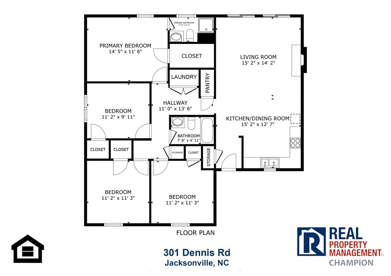 Jacksonville House: 301 Dennis Rd