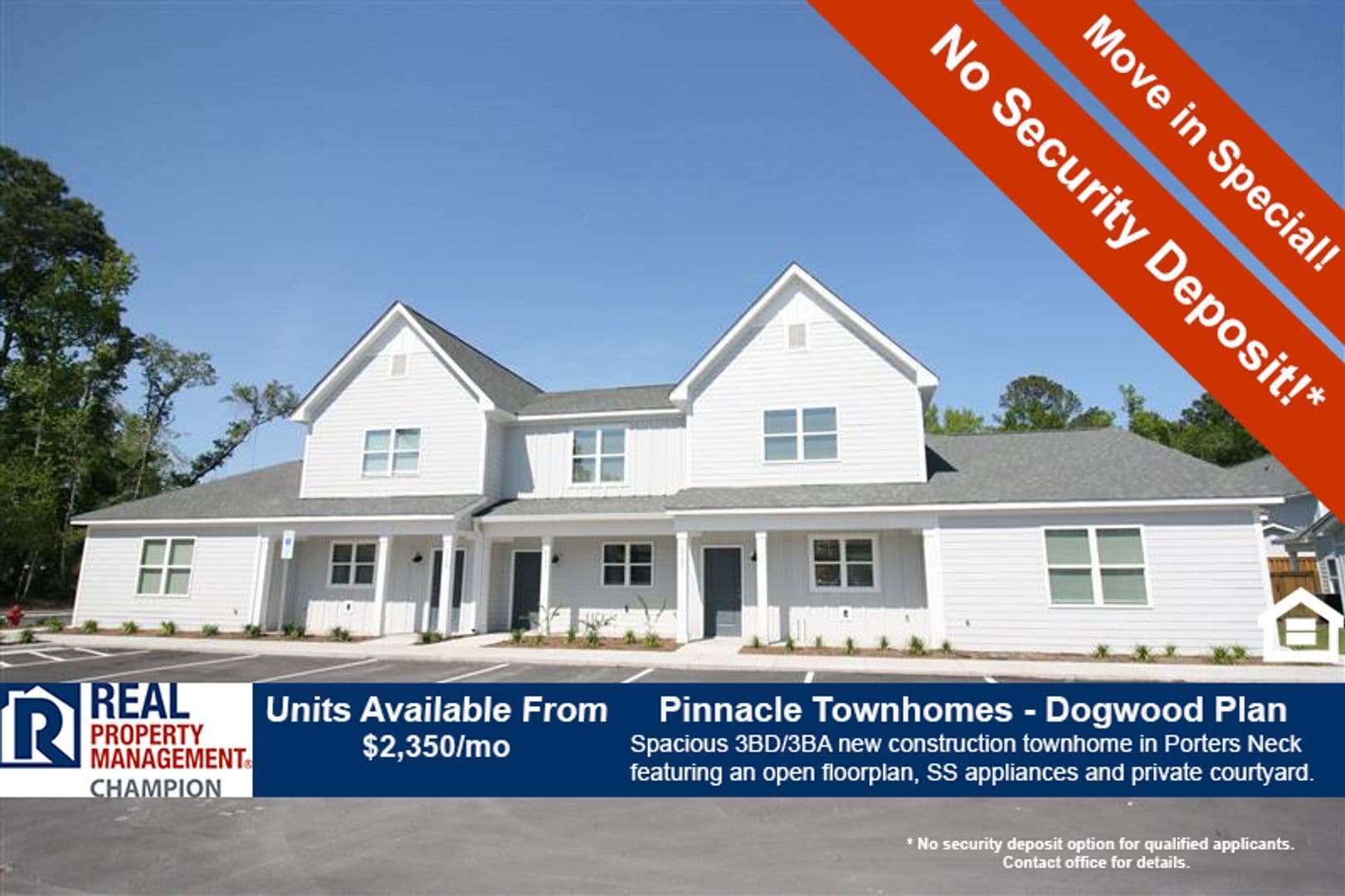 Wilmington Townhome: 8814 Market St