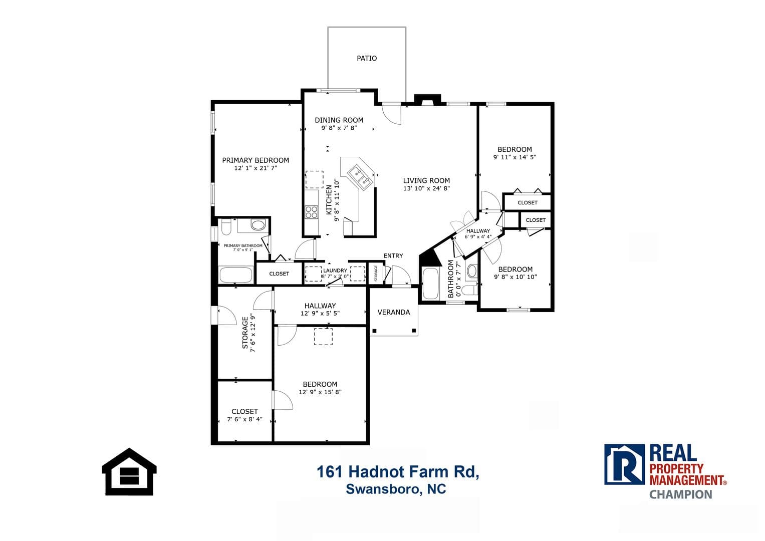 Swansboro House: 161 Hadnot Farm Rd,