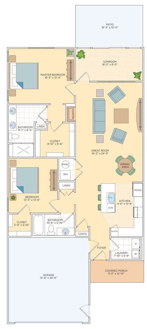 West Warwick Townhome: Matteson Ridge  - 65 Sire Way