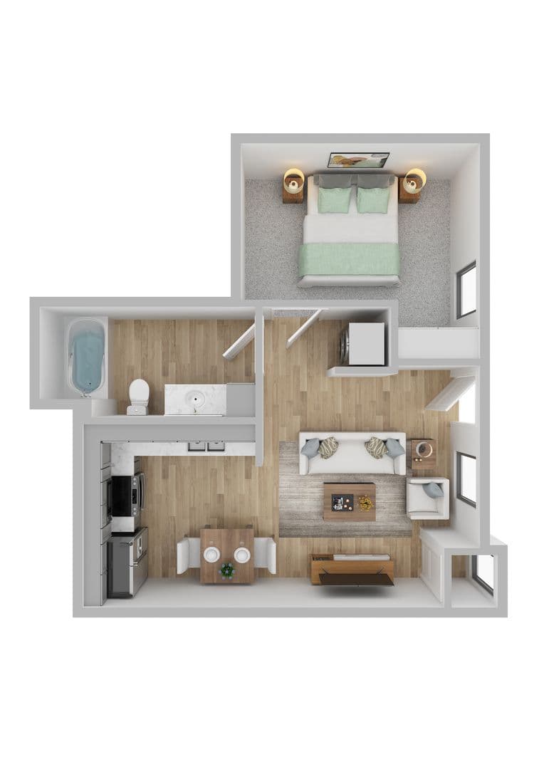 Sioux Falls Apartment: 901 N Highline Ave