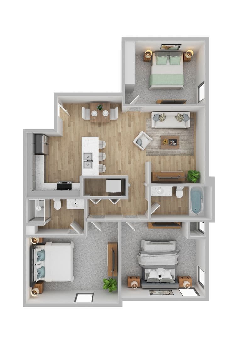 Sioux Falls Apartment: 901 N Highline Ave
