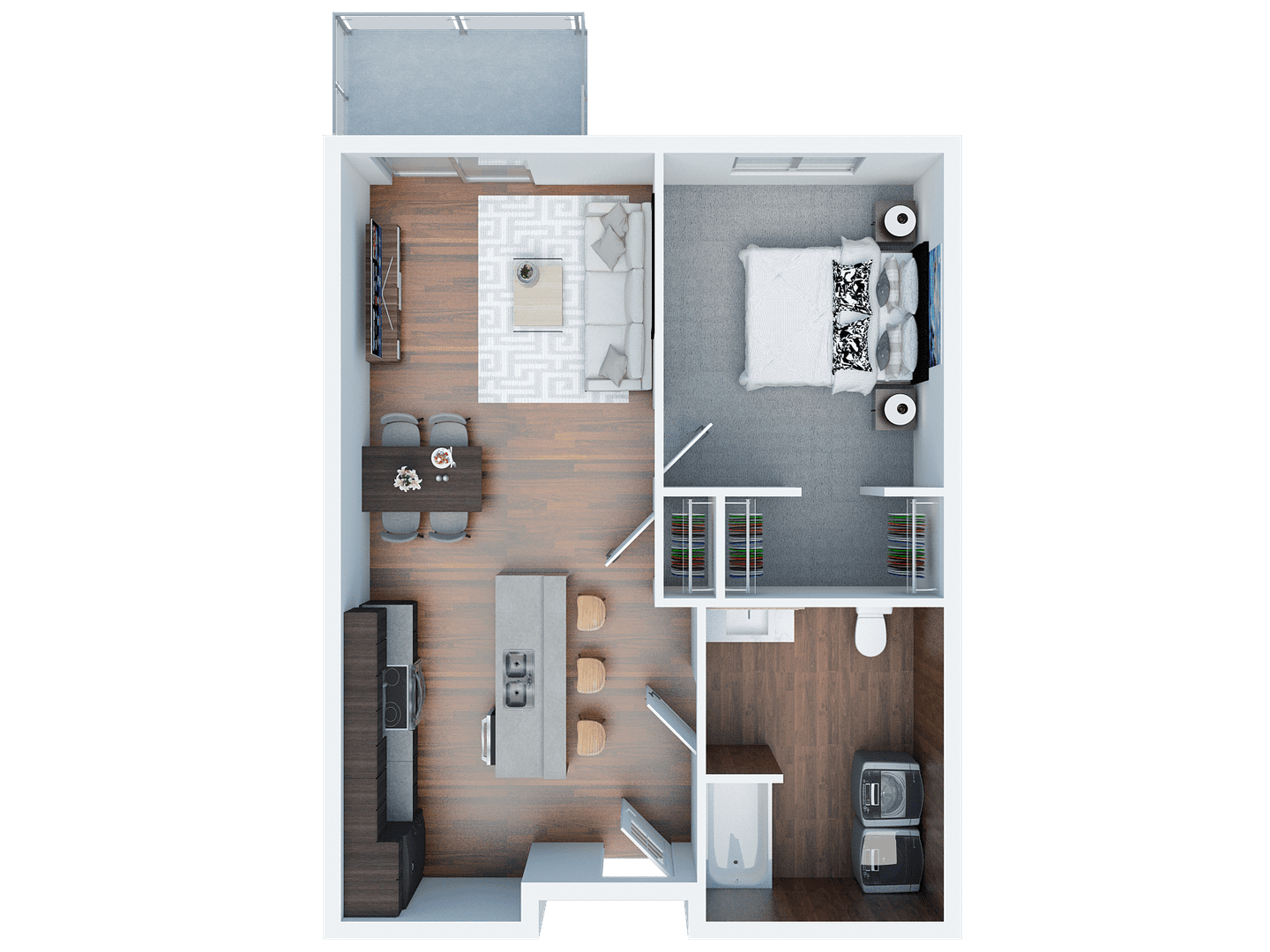 Spencer Apartment: 801 9th St. SW